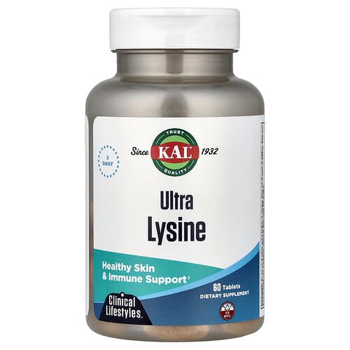 KAL, Ultra Lysine, 60 Tablets