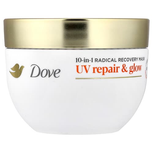 Dove, UV Repair & Glow, 10-In-1 Radical Recovery Hair Mask, 9.2 oz (260 g)