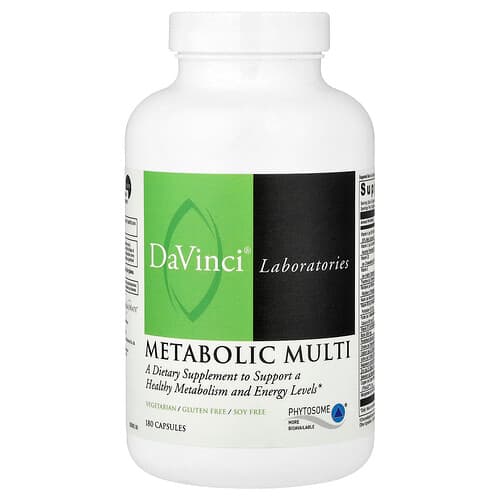 DaVinci Laboratories, Metabolic Multi, 180 Capsules
