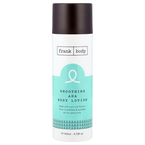 frank body, Smoothing AHA Body Lotion, 4.73 fl oz (140 ml)
