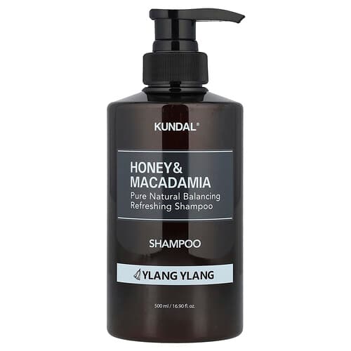Kundal, Honey & Macadamia, Shampoo, Ylang Ylang, 16.9 fl oz (500 ml)