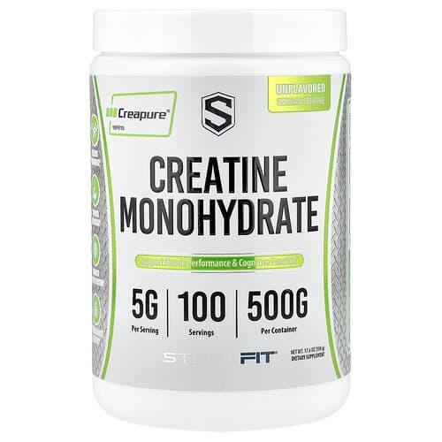 SteelFit, Creatine Monohydrate, Unflavored, 17.6 oz (500 g)