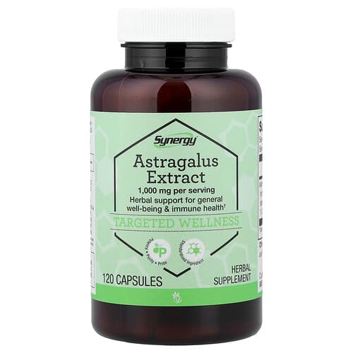 Vitacost, Synergy®, Astragalus Extract, 120 Capsules (500 mg per Capsule)