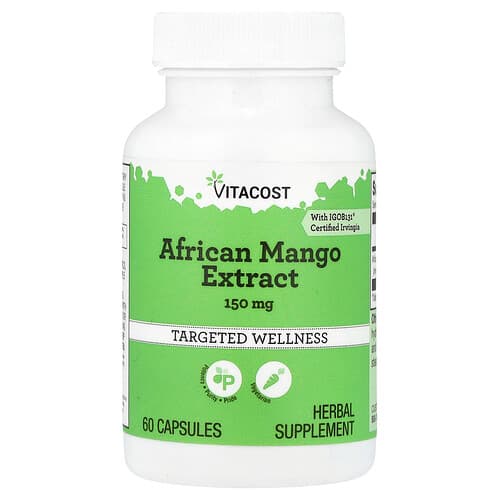 Vitacost, African Mango Extract, 150 mg, 60 Capsules